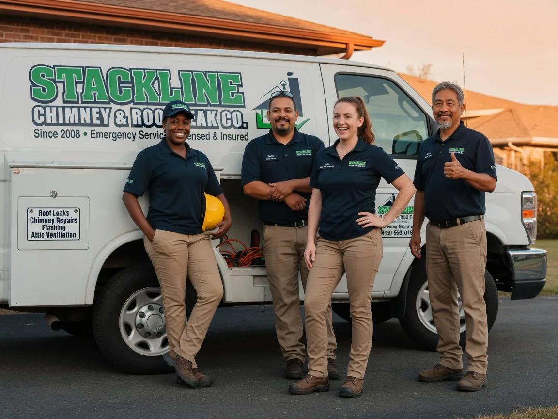 Chimney flashing repair company in Young America, MN